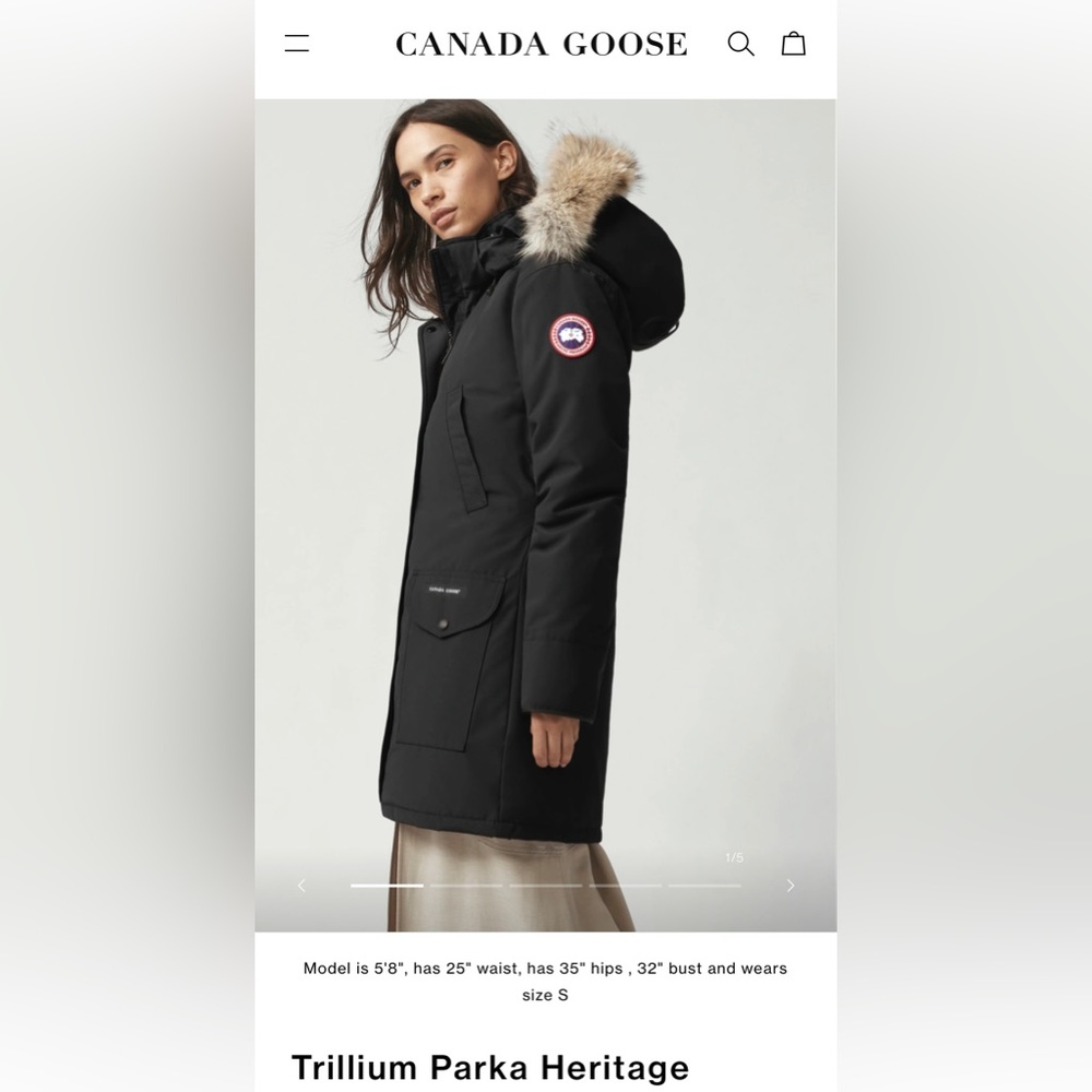Canada Goose Trillium Parka Heritage Coat